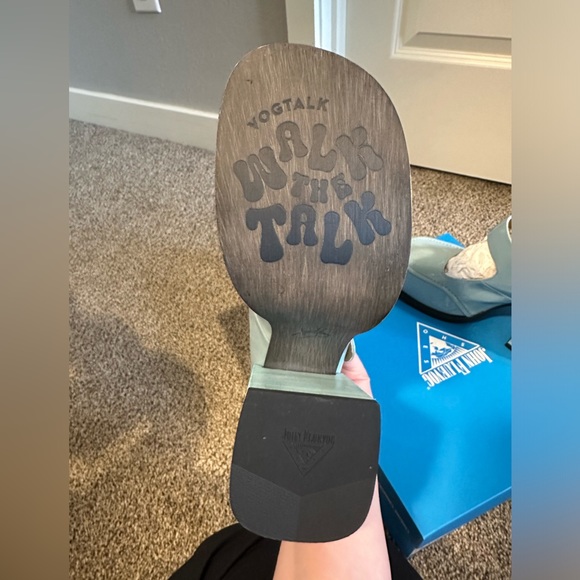 John Fluevog Laurie Platform Marie Jane in Blue - Picture 7 of 9